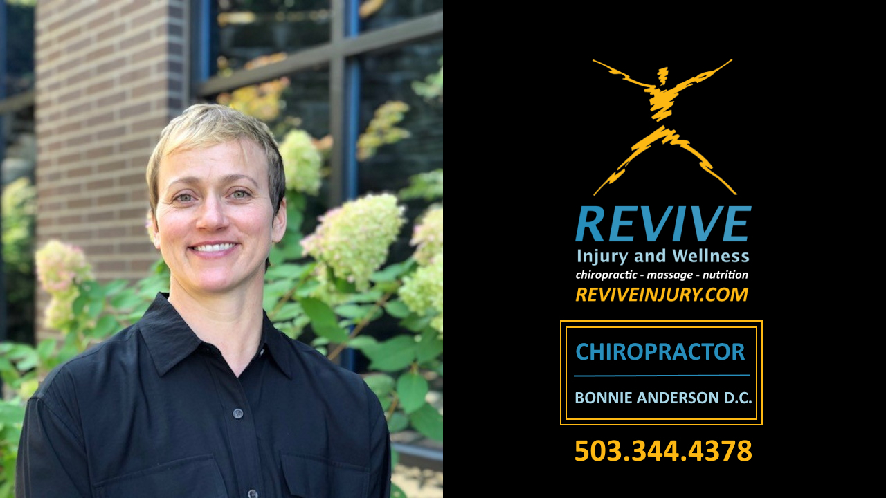 Dr Bonnie Anderson Chiropractor at Revive Injury Serving Clackamas County Oregon