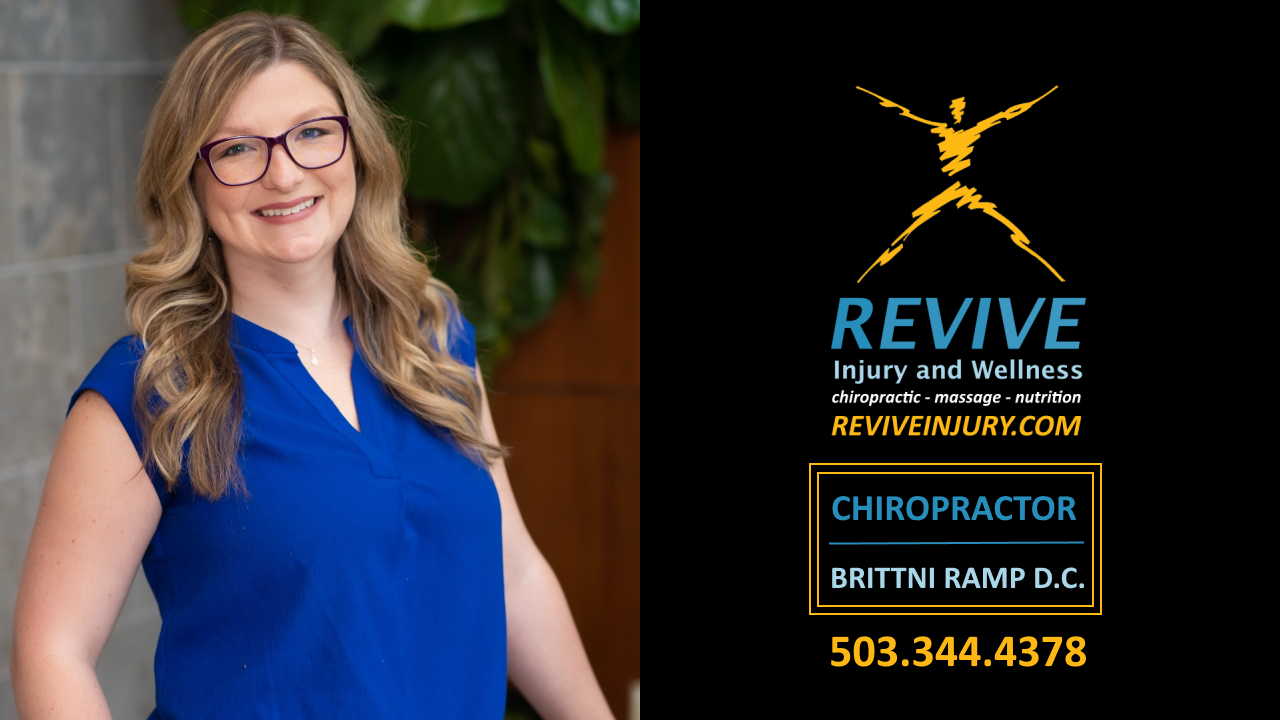 Clackamas Chiropractor Brittni Ramp DC gentle chiropractic care in Clackamas OR