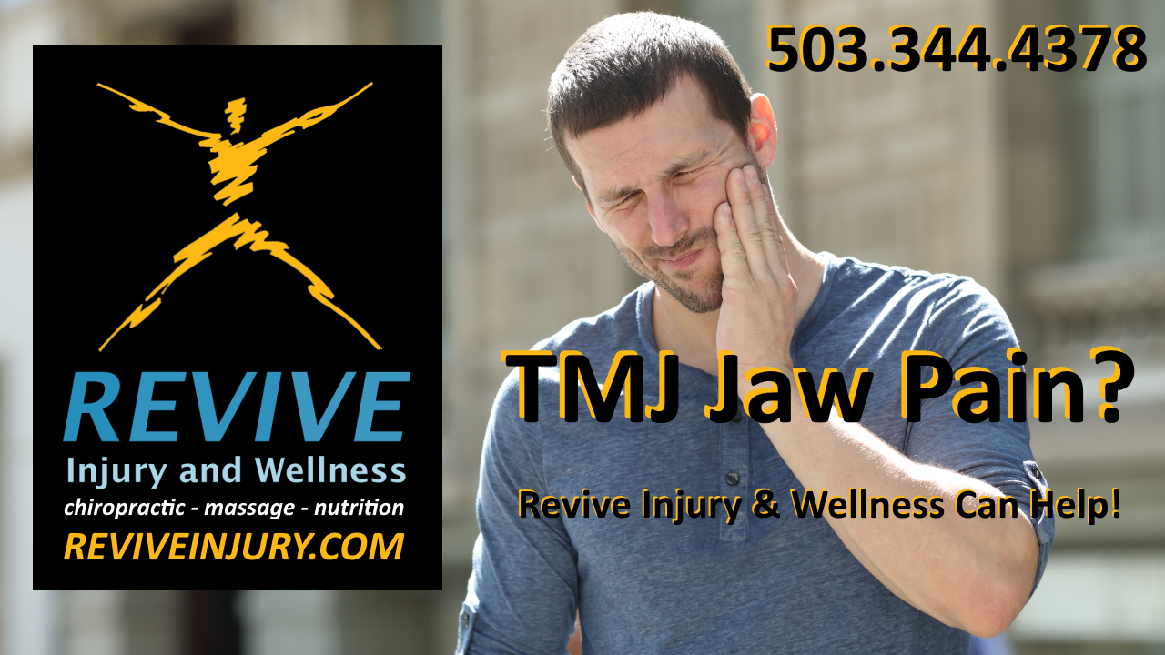 TMJ Jaw Pain Help Chiropractor Chiropractic Care Oregon City Oregon