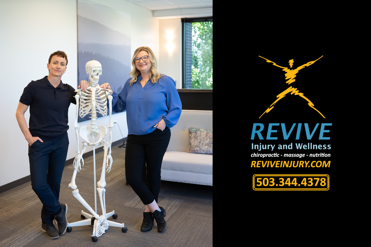 Revive_Injury_Wellness_West_Linn_Chiropractors_Chiropractic_Care West Linn Chiropractors Dr. Ramp DC. and Dr. Anderson DC. and the Revive Injury & Wellness Chiropractic Care Team in West Linn and Clackamas County, Oregon
