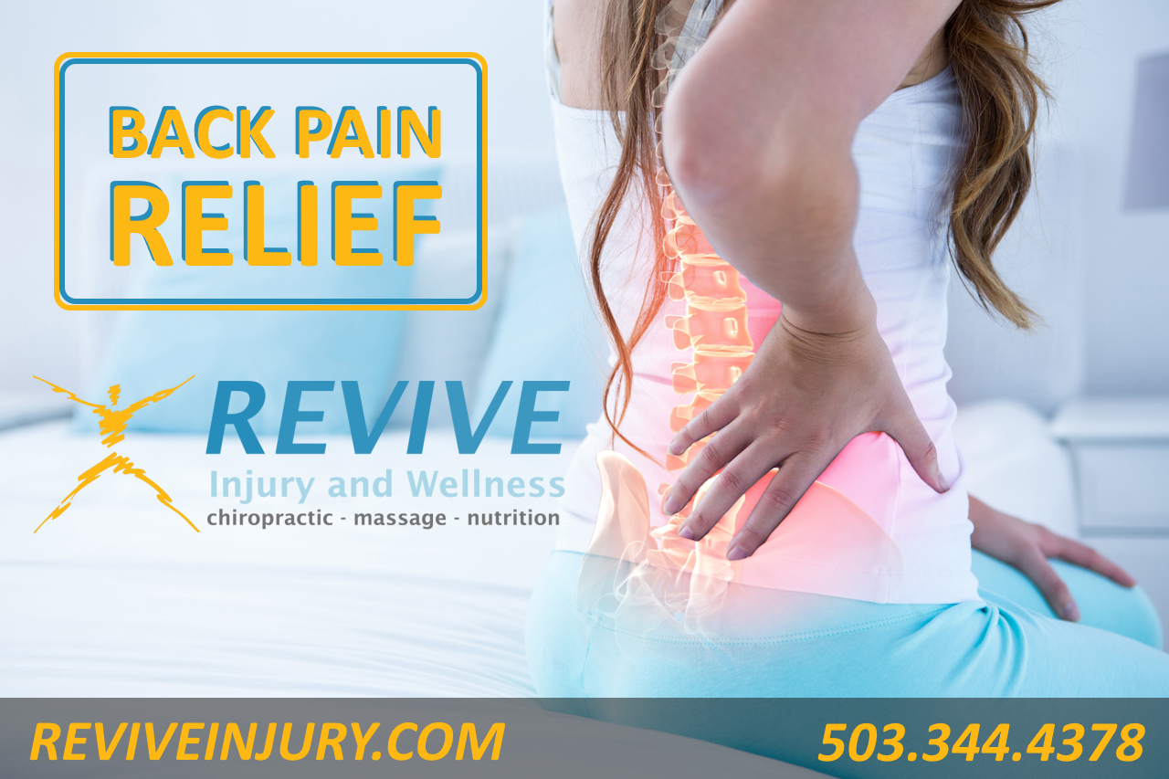 Revive Injury and Wellness Clackamas County Chiropractor and chiropractic care team for back pain relief